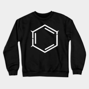 DOPEamine White Logo Crewneck Sweatshirt